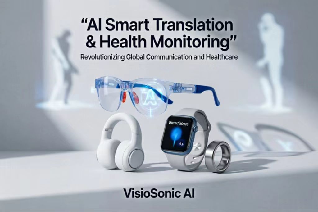 Detect Stress 30 Mins Early: AI Biomarker Scan in VisioSonic Watch (FDA-Cleared)