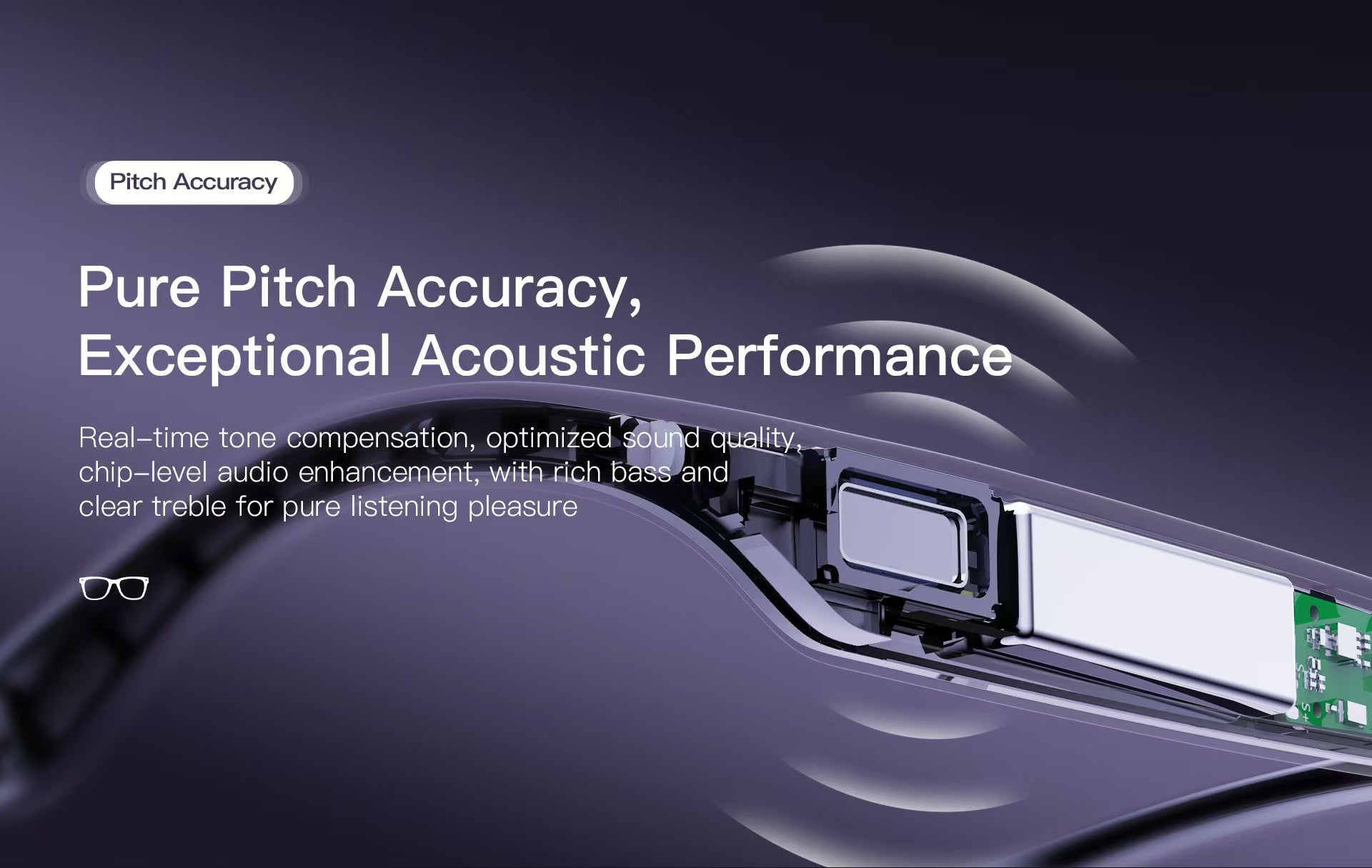 Smart Glasses with 8MP Photo/Video, Real-Time Translation, Bluetooth Calling & AI Assistant.