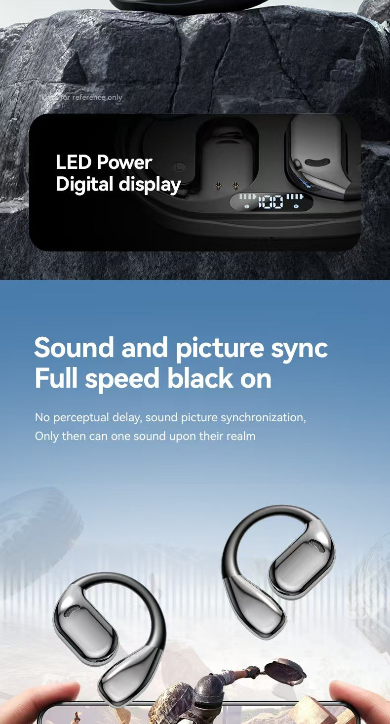 M75 Open-Ear OWS Bluetooth Headphones with AI Smart Two-Way Real-Time Translation