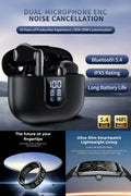 MT61 Smart Watch, R11 Sports Ring & LED Digital Display Dual-Mic ENC TWS Bluetooth Earbuds
