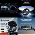 4-in-1 Ultimate Smart Lifestyle Bundle: Smart Glasses, Smart Ring, Open-Ear Headphones & Ultra-Slim Smartwatch
